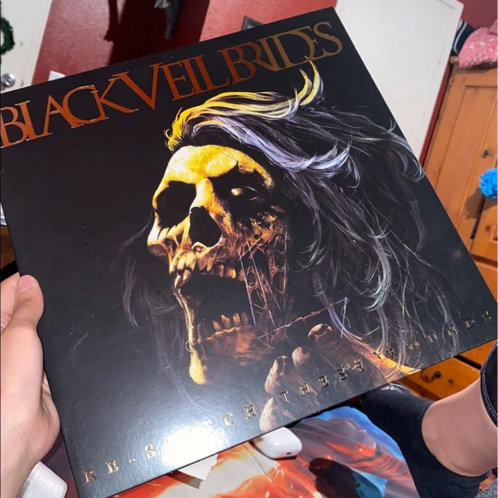 Black Veil Brides “Re-Stitch These Wounds” :: Neon / Splatter LP Vinyl